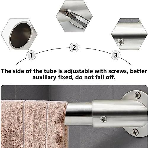 Metal Curtain Rod Shower Curtain Holders Pipe Supports Shower Curtain Rod Holders Rod Bracket Support Curtain Rod Pole End Flange Holder