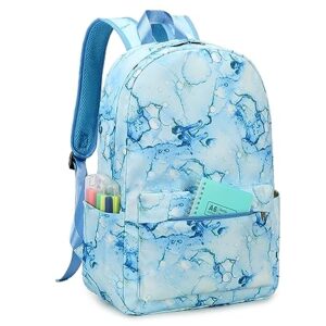 CAMTOP School Backpack for Girls Boys Teens Bookbag Set Tie Dye Kids Backpack 3 In 1,School Bags with Lunch Box Pencil Case