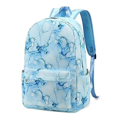 CAMTOP School Backpack for Girls Boys Teens Bookbag Set Tie Dye Kids Backpack 3 In 1,School Bags with Lunch Box Pencil Case