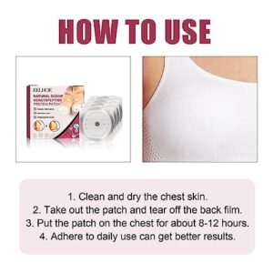 Chest Growth Protein Patch,Bust Lifting Tightening Patch Breast Nourishing Care,Breast Enhancement Patch,Breast Upright Lifter Enlarger Patch