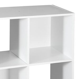 ZenStyle 12 Cube Storage Shelf Organizer Bookshelf with Open Back Closet Cabinet, DIY Plastic Modular Book Shelf for Organizing Closet Bins