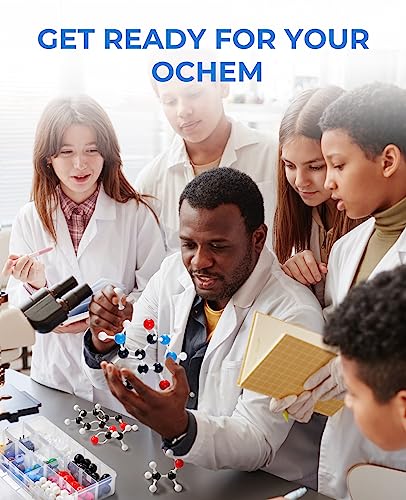 JoyCat Molecular Model Kit (404 pcs), Organic Chemistry Molecule Science Gifts for Ochem and Inorganic Students and Teachers