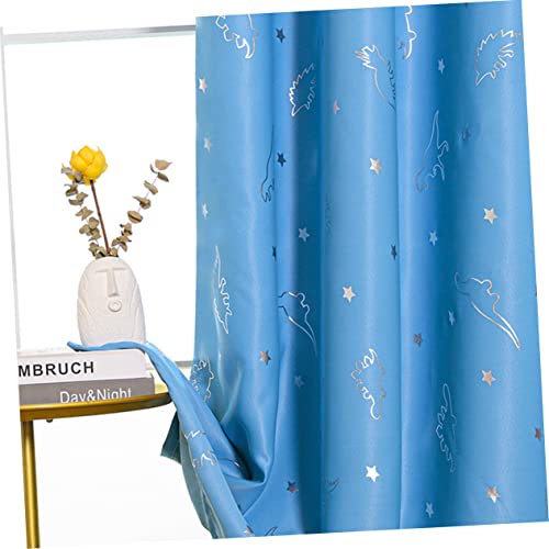 ARTIBETTER 1 Pair Curtain Rod Pocket Curtains Shower Curtain Decorative Linen Curtain Window Curtain Decoration Insulating Curtain Panels Drapes Curtains Decorative Curtain Adorable Curtain