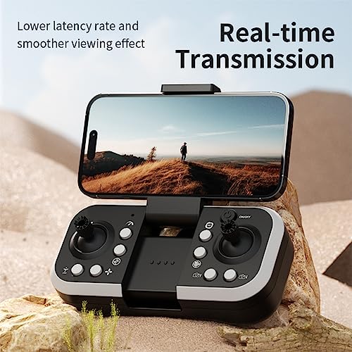 1080P HD FPV Camera Drone - RC Quadcopter With Auto Return, Drone With Dual Remote Control, Fashion Start Speed Adjustment, Gifts For Boys Girls