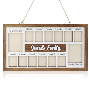 personalized school years picture frame k-12 school days graduation photo college frame kindergarten to graduation natural wood graduation picture frame display collage wall decor