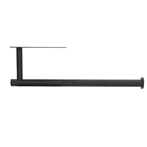 Paper Towel Holder Mount Bathroom with Wall Mounted Kitchen Black Counter Wall Hanging Mounted Stainless Steel for Wall Mount Paper Towel Holder Poster Stand Paper Towel Holders