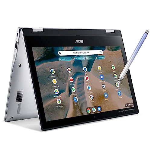 Acer Chromebook Touchscreen Laptop 15.6inch - Stylus Pen - Google Chromebook - 13hours Battery Life - USB C - Numeric Keypad - Wireless AC - Camera - School Students College (4GB RAM |64GB eMMC)