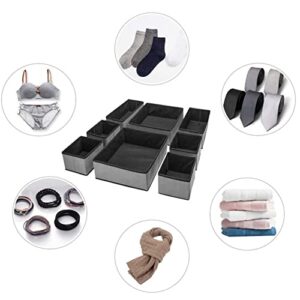 8pcs Drawer Storage Organizer Versatile Sturdy Storage Box for Socks Underwear Bra