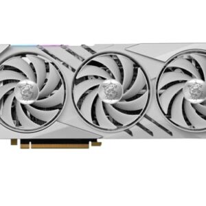 MSI Gaming GeForce RTX 4060 Ti 16GB GDRR6 Boost Clock: 2685 MHz 128-Bit HDMI/DP Nvlink TORX Fan 4.0 Ada Lovelace Architecture Graphics Card RTX 4060 Ti Gaming X Slim White 16G