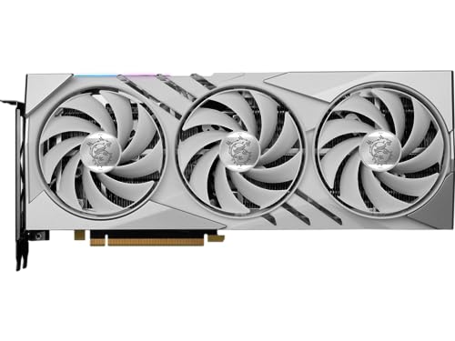 MSI Gaming GeForce RTX 4060 Ti 16GB GDRR6 Boost Clock: 2685 MHz 128-Bit HDMI/DP Nvlink TORX Fan 4.0 Ada Lovelace Architecture Graphics Card RTX 4060 Ti Gaming X Slim White 16G