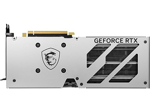 MSI Gaming GeForce RTX 4060 Ti 16GB GDRR6 Boost Clock: 2685 MHz 128-Bit HDMI/DP Nvlink TORX Fan 4.0 Ada Lovelace Architecture Graphics Card RTX 4060 Ti Gaming X Slim White 16G