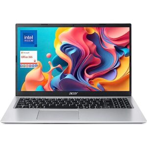 acer 2023 newest aspire 1 slim laptop, 15.6" full hd display, 16gb memory, 1tb ssd storage, intel dual-core processor, ethernet port, hdmi, type-c, windows 11 home s, 1 year microsoft 365 included