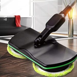 Electric Cordless Mop Floor Cleaning Spin Mop Polisher Scrubber for Home Hardwood Tile PVC Floor