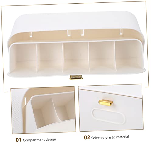 Alipis Socks Storage Box Storage Drawers Wall Mounted Drawers Baggie Organizer for Drawer College Apartment Essentials Underwear Storage Case Wall Organizer Box Jar Storage Container Pp