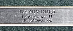Larry Bird Autographed Framed 8x10 Photo Celtics PSA/DNA Stock #218621