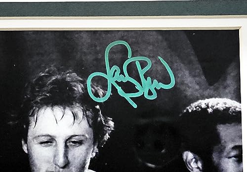 Larry Bird Autographed Framed 8x10 Photo Celtics PSA/DNA Stock #218621