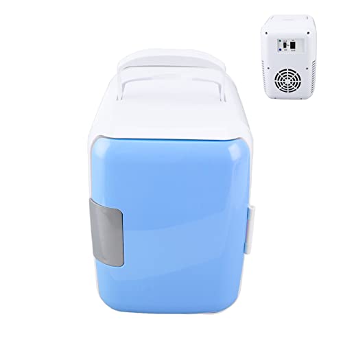 Mavis Laven Mini Fridge Portable Small Car Fridge for Cosmetics (Blue)