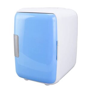 Mavis Laven Mini Fridge Portable Small Car Fridge for Cosmetics (Blue)