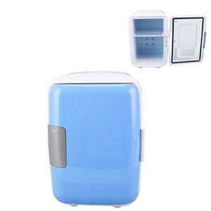 Mavis Laven Mini Fridge Portable Small Car Fridge for Cosmetics (Blue)