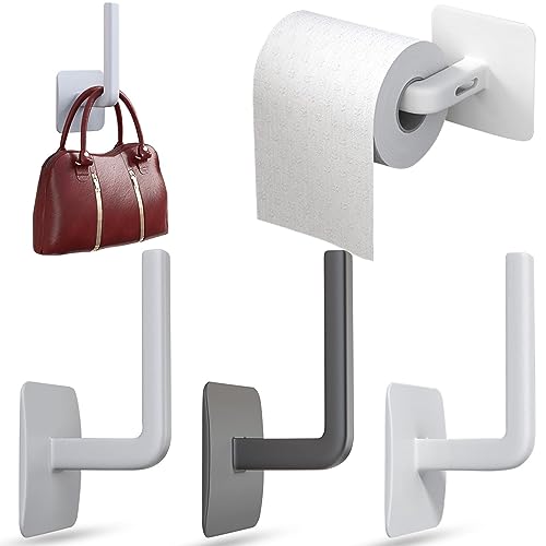Multifunction Punch-Free Paper Towel Rack Hanging Storage Rack Hookup for Bathroon Kitchen (BK)