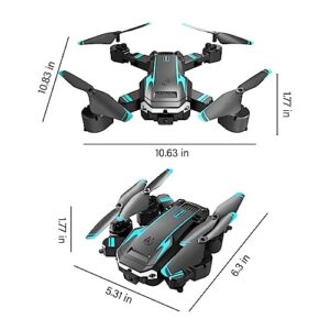 Drone with HD Dual Camera- FPV Camera Drones with Carrying Case, Foldable Drone Remote Control Gifts RC Quadcopter for Boys Girls- Headless Mode, O𝚗e Key Start, Speed Adjustment