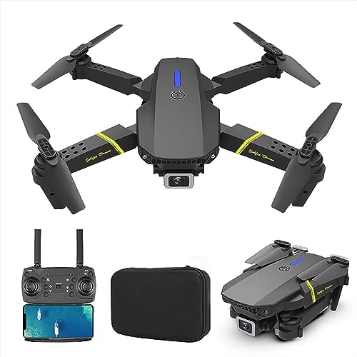 Drones With Camera For Adults 4K, HD Wide Angle Camera WiFi FPV RC Quadrocopter Toy, Stable Trajectory Flight, Intelligent Obstacle Avoidance Portable For Adults Kids Gift