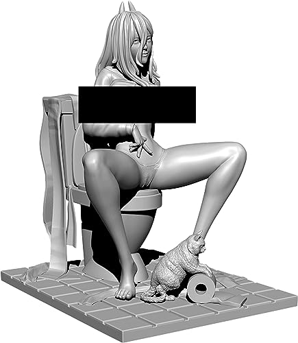 1/24 Resin Soldier Model Kit Ancient Female Warrior Resin Model Kit Unassembled and Unpainted (H9Wx-6)