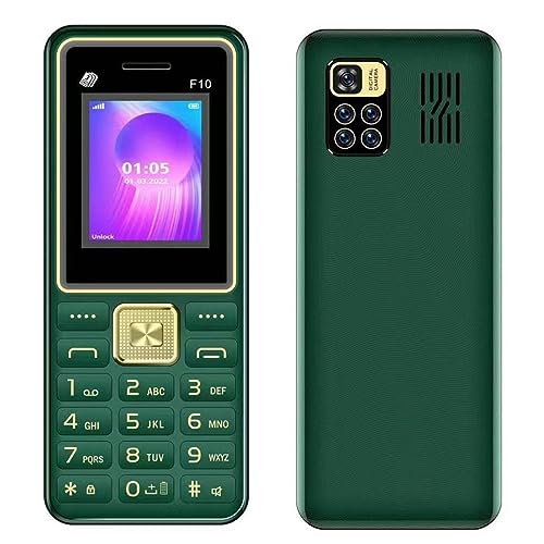 ASHATA Unlocked Cell Phone, 1.8 Inch Screen 2G GSM Unlocked Mobile Phone 3600mAh Battery Large Button Loud Volume Seniors Phone 3 SIM Cards Slots 16GB BT FM Flashlight (US)