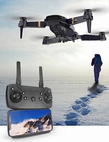 Raptor 8K Drone - Mini Drone with 4K HD Video Camera - Professional Drone for Beginners Kids and Adults - Foldable Quadcopter, Panoramic Mode 120º, Slow Motion Mode, 360º Rotation