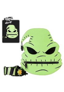 loungefly nightmare before christmas oogie boogie glow crossbody bag