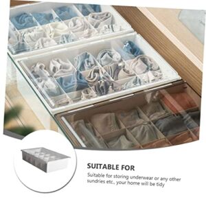 TIDTALEO 1pc Box Storage Box Storage Drawers for Clothes Plastic Storage Containers for Clothes Wall Mounted Drawers Sock Drawer Divider Socks Storage Container Clothes Storage Drawers Pp