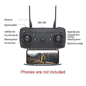 PRIZOM Pro Drone 4K HD Camera Foldable Drone Height Fixed Remote Control Pro Wifi Drone Gift Toys One Camera 3 Battery