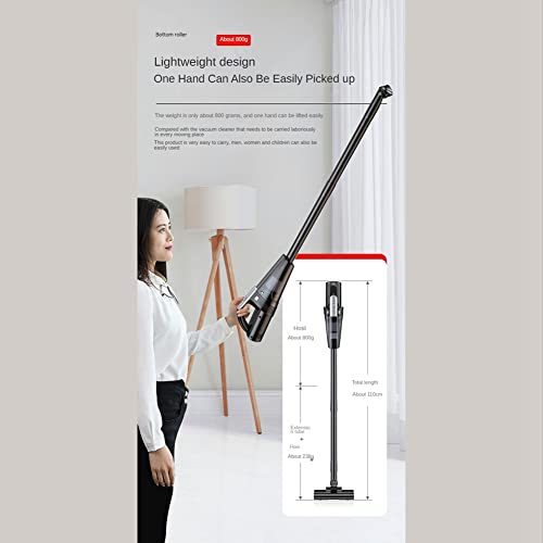 PRIZOM 7500PA Car Vacuum Cleaner Portable Strong Suction Multifunction Vacuum Cleaner Dual Handheld Floor Mop for Home-Black