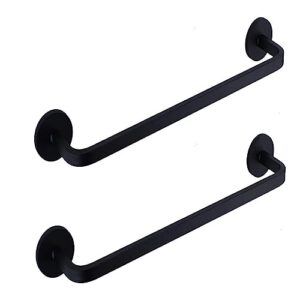 Magnetic Towel Holder Towel Rack Adjustable Towel Bar for Bathroom Wall Mounted Towel Holder Bathroom Towel Rod Towel Holder Dishwasher Towel Holder Sink Laundry Washing Machine Towel Bar Black Towel