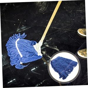 Healeved String Mop Replacement Head Microfiber Floor Mop Cleaning Mops Commercial Mop Heavy Duty Cotton Mop Industrial Mop Accessories Commercial Cut End Cotton Mop Cotton Yarn Mop Pad