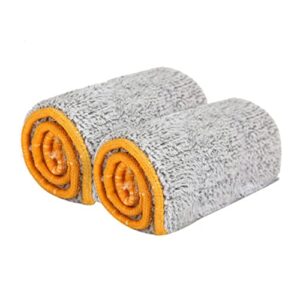 Floor Cleaner Mop 2pcs Floor Cleaner mop Floor mops Cleaning mops Push mop Cloth dust Cloth Double Sided mop Cloth mop Accessories Cleaning Tool Cleaning Cloth Flat