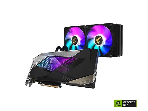 Gigabyte AORUS GeForce RTX 4070 Ti 12GB Xtreme WATERFORCE Graphics Card, WATERFORCE All-in-one Cooling System, 12GB 192-bit GDDR6X, GV-N407TAORUSX W-12GD Video Card