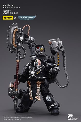 JoyToy Warhammer 40K: Iron Hands Iron Father Feirros 1:18 Scale Action Figure