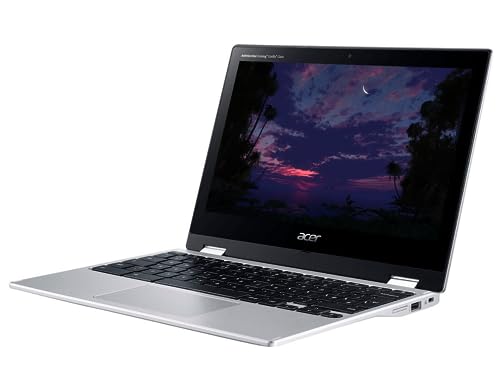 acer Chromebook Spin 311 11.6" HD 2-in-1 Touch-Screen Laptop, MediaTek Kompanio 500 MT8183C, Up to 2.0GHz, 8-core, 4GB RAM, 64GB SSD, Wi-Fi, Light-Weight, Webcam, Chrome OS, LIONEYE Stylus Pen