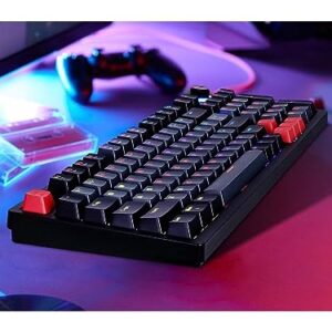 SAMA SM68 Wireless Gaming Mechanical Keyboard Type C 2.4G Bluetooth Third Mode Keyboard 68 Keys RGB Multifunctional PC Keyboard for Windows/MAC Purple