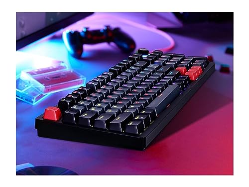 SAMA SM68 Wireless Gaming Mechanical Keyboard Type C 2.4G Bluetooth Third Mode Keyboard 68 Keys RGB Multifunctional PC Keyboard for Windows/MAC Purple