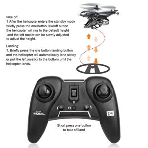 USB Drone with LED Lights, Combat Helicopters Remote Control Toys Gifts for Boys Girls with Altitude Hold Headless Mode Key Start Speed Adjustment, Gifts for Beginners and Fighter Enthusiasts