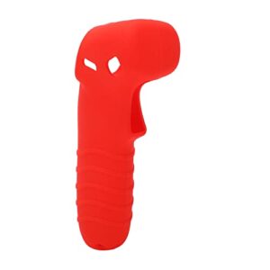 aynefy drone controller rocker sleeve, space saving soft reasonable hole reservation lightweight drop resistant drone rocker silicone protector with lanyard for fpv (red)
