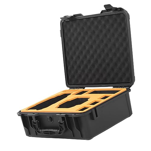 Airshi RC Drone Case, RC Drone Storage Bag Shockproof Precise Molding Waterproof Large Capacity for Mavic 3 Pro