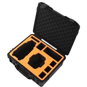 Airshi RC Drone Case, RC Drone Storage Bag Shockproof Precise Molding Waterproof Large Capacity for Mavic 3 Pro