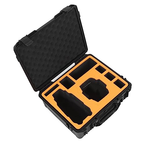 Airshi RC Drone Case, RC Drone Storage Bag Shockproof Precise Molding Waterproof Large Capacity for Mavic 3 Pro