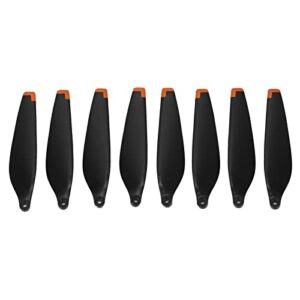 Drone Propellers, Powerful High Rigidity Drone Wing Blades PC Drone Accessories Strong and Light Pulling Force for Mini 3 (Orange Edge)