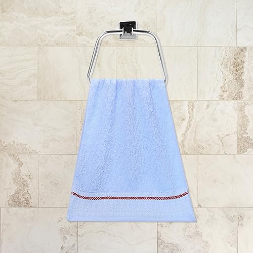 Cabilock Stainless Steel Bathroom Hand Towel Ring Towel Holder Drill Free Wall Mounted Heavy Duty Bath Towel Rack Towel Hanger for Bath Kitchen Silver