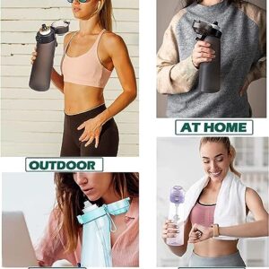 Air Up Water Bottle with 7 Flavour Pods, 650ML Drinking Bottle, BPA Free 0 Sugar, 0 Calories Water Bottle, for Gym and Outdoor