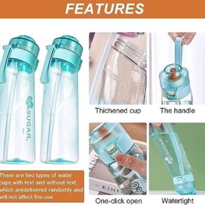 Air Up Water Bottle with 7 Flavour Pods, 650ML Drinking Bottle, BPA Free 0 Sugar, 0 Calories Water Bottle, for Gym and Outdoor